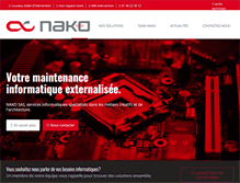 Tablet Screenshot of nako.fr