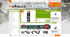 Desktop Screenshot of nako.cz