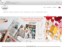 Tablet Screenshot of nako.com.tr